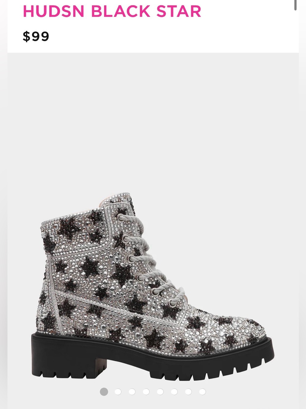 New Betsey Johnson Hudsn Black Star